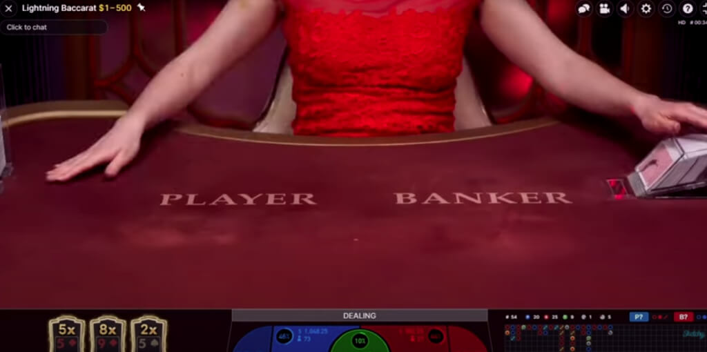 Experience the Excitement of Lightning Baccarat (Evolution Gaming) at Top Online Casinos